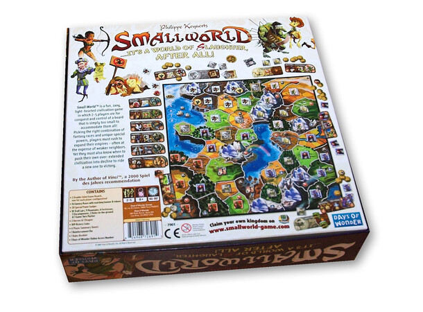 Small World Brettspill - Norsk Norsk utgave 